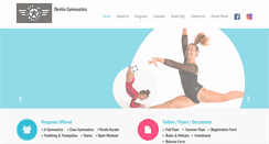 Desktop Screenshot of devlingymnastics.com