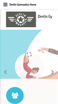 Mobile Screenshot of devlingymnastics.com
